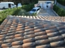 Tuiles romanes vieillies.
