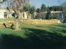 Muret de jardin en tout venant de Garrigues.